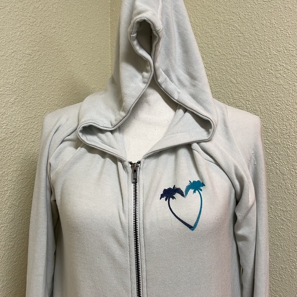 CHASER Cloth Vacation Club Zip Up Hoodie Jacket - Picture 6 of 9